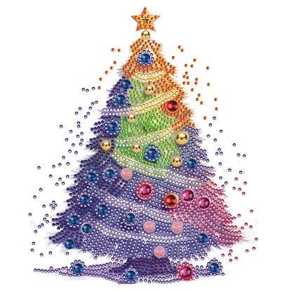 Christmas Tree - Special Shaped Drill Diamond Painting 30*30CM