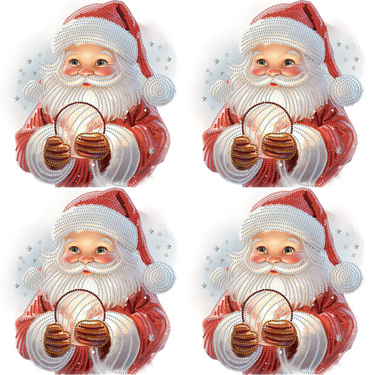 Santa Claus - Special Shaped Drill Diamond Painting 30*30CM