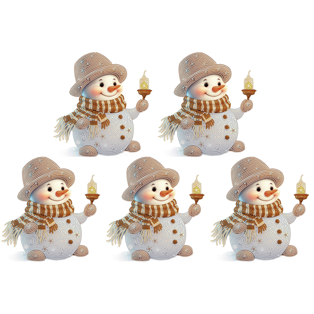 Christmas Snowman - Special Shaped Drill Diamond Painting 30*30CM