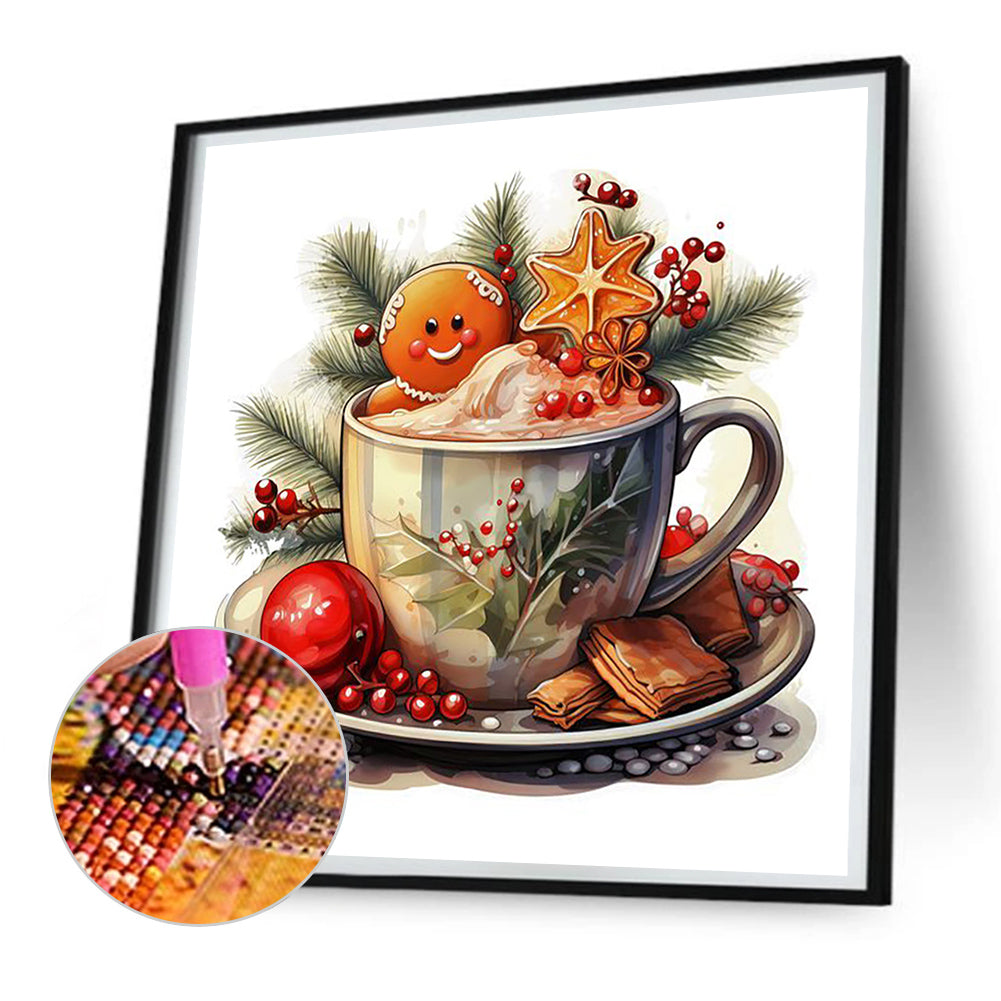 Christmas Snacks - Full Round Drill Diamond Painting 30*30CM