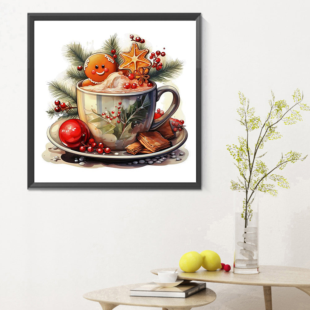 Christmas Snacks - Full Round Drill Diamond Painting 30*30CM