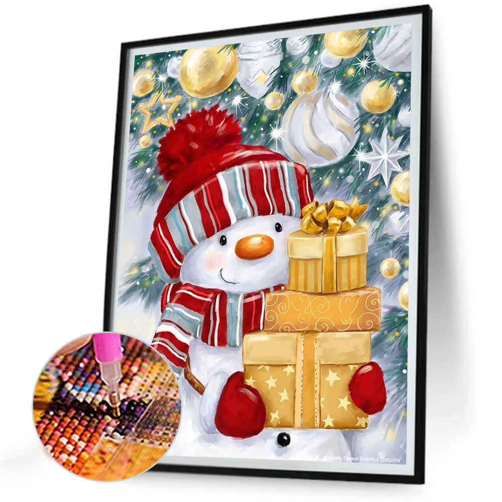 Santa Claus - Full Round Drill Diamond Painting 30*40CM