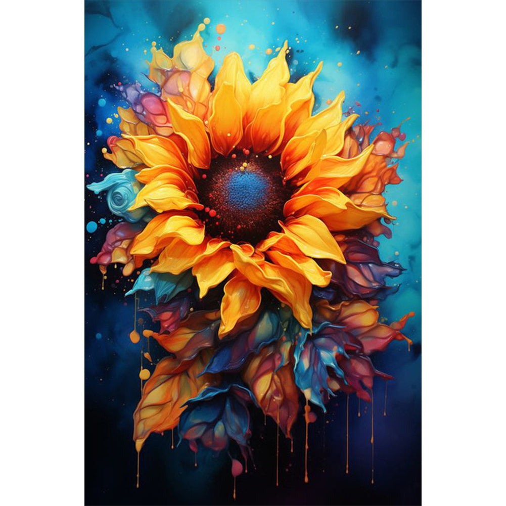 Sunflower - Full Square Drill Diamond Painting 40*60CM