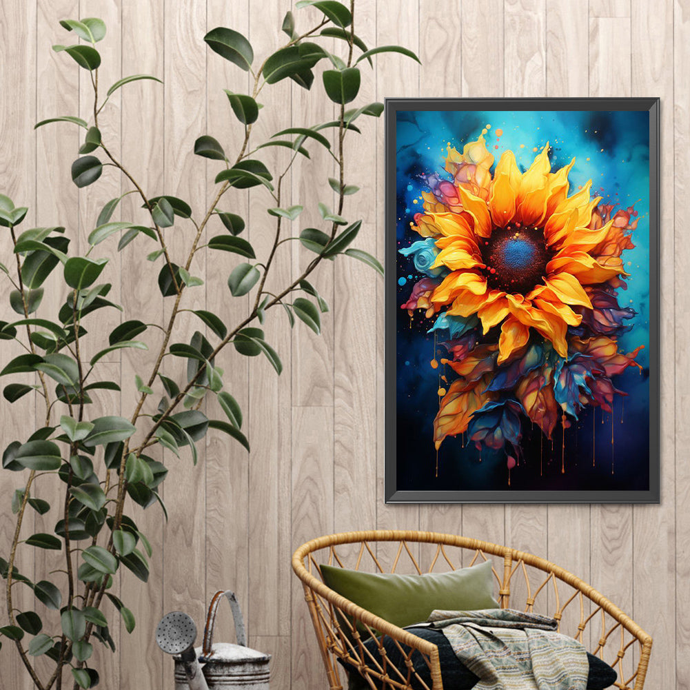 Sunflower - Full Square Drill Diamond Painting 40*60CM