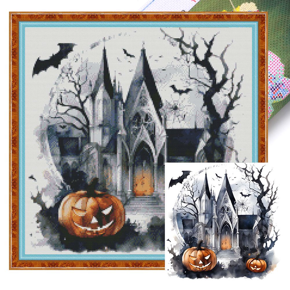 Festival - 11CT Stamped Cross Stitch 50*50CM