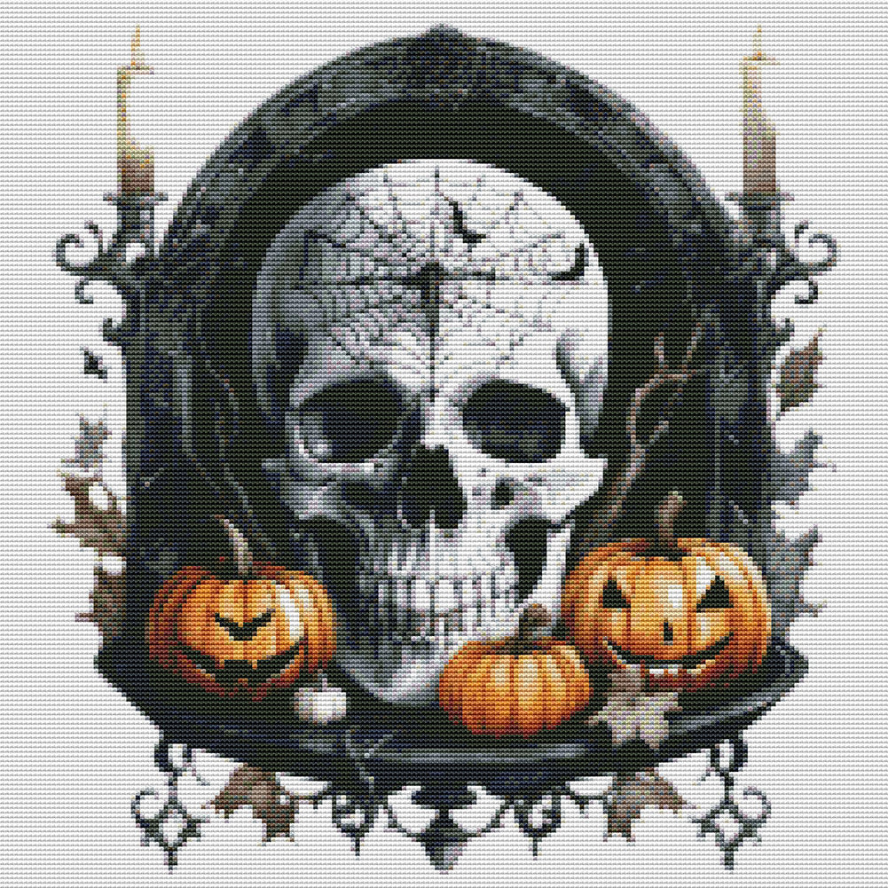 Festival - 11CT Stamped Cross Stitch 50*50CM