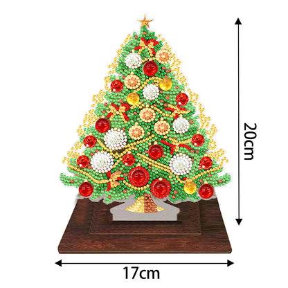 Wooden Diamond Painting Desktop Ornaments for Xmas Table Office Home Decor (03)