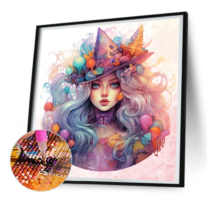 Festival¡¤Witch - Full Round Drill Diamond Painting 30*30CM