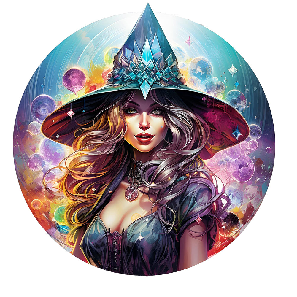 Decorative Witch - Full Round Drill Diamond Painting 30*30CM