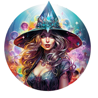 Decorative Witch - Full Round Drill Diamond Painting 30*30CM