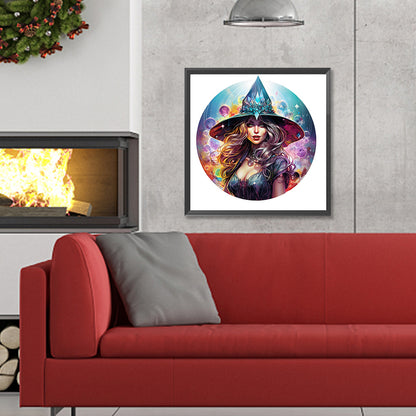 Decorative Witch - Full Round Drill Diamond Painting 30*30CM