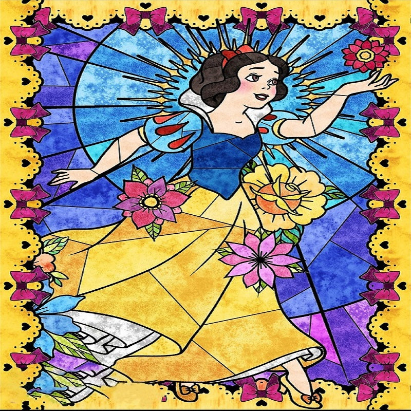 Snow White - Full Round Drill Diamond Painting 30*40CM