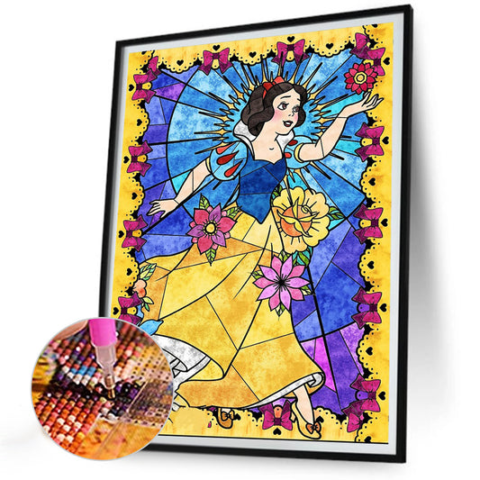 Snow White - Full Round Drill Diamond Painting 30*40CM