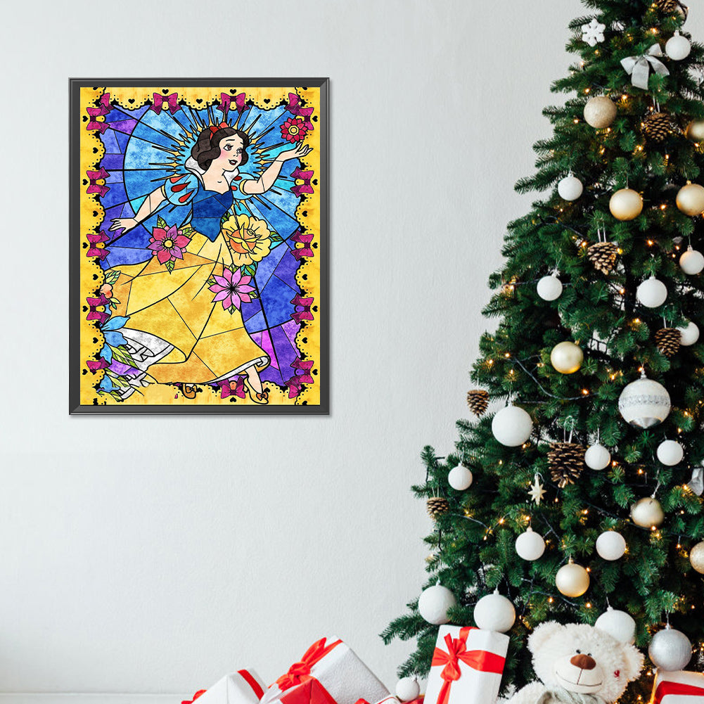 Snow White - Full Round Drill Diamond Painting 30*40CM