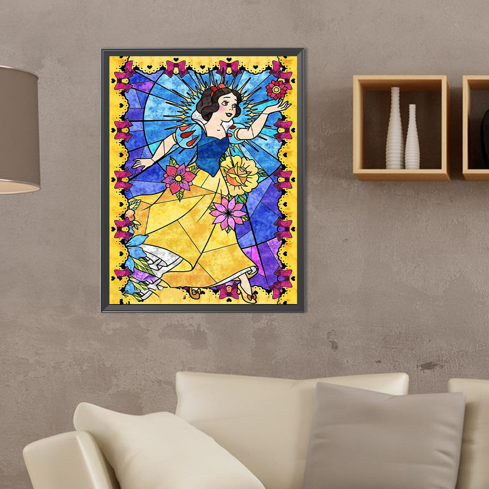 Snow White - Full Round Drill Diamond Painting 30*40CM