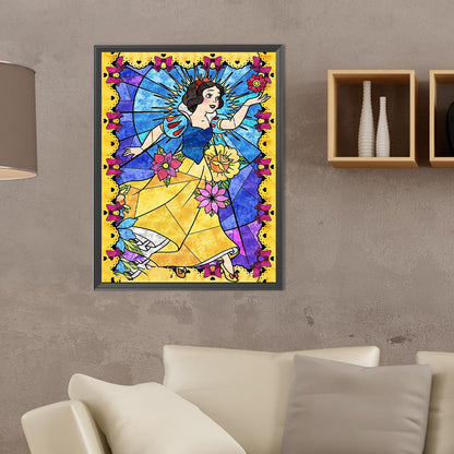 Snow White - Full Round Drill Diamond Painting 30*40CM