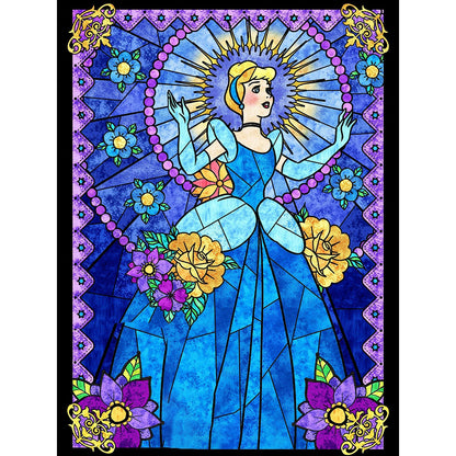 Cinderella - Full Round Drill Diamond Painting 30*40CM
