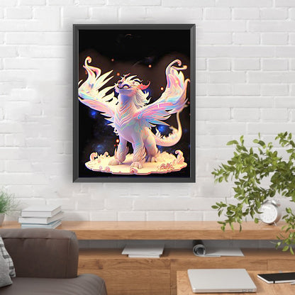 Luminous Dragon - Full Round Drill Diamond Painting 30*40CM