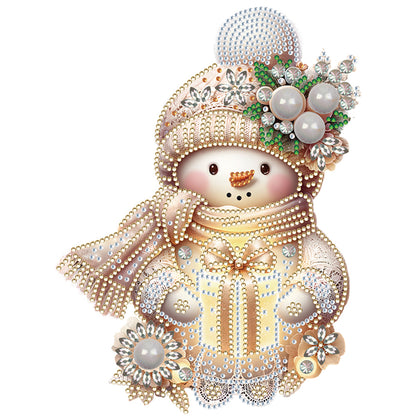 Christmas Snowman - Special Shaped Drill Diamond Painting 30*30CM