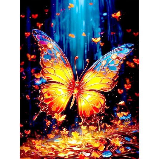 Fantasy Butterfly - Full Round Drill Diamond Painting 30*40CM