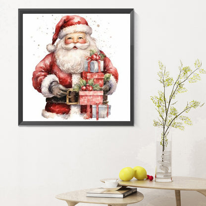 Santa Claus - Full Round Drill Diamond Painting 30*30CM