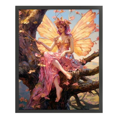 Butterfly Fairy - 11CT Stamped Cross Stitch 50*60CM