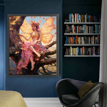 Butterfly Fairy - 11CT Stamped Cross Stitch 50*60CM