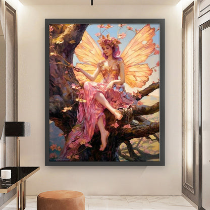 Butterfly Fairy - 11CT Stamped Cross Stitch 50*60CM