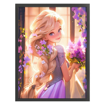 Disney Rapunzel - 11CT Stamped Cross Stitch 50*65CM