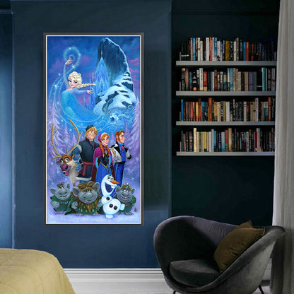 Disney Frozen - 11CT Stamped Cross Stitch 45*90CM