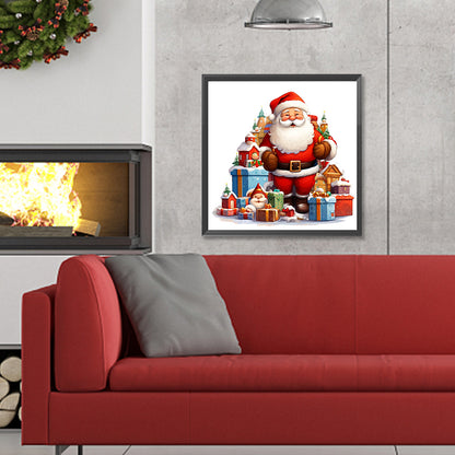 Santa Claus - Full Round Drill Diamond Painting 30*30CM