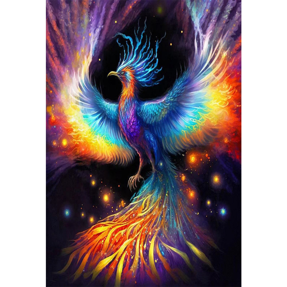 Phoenix - Full Round AB Drill Diamond Painting 50*70CM