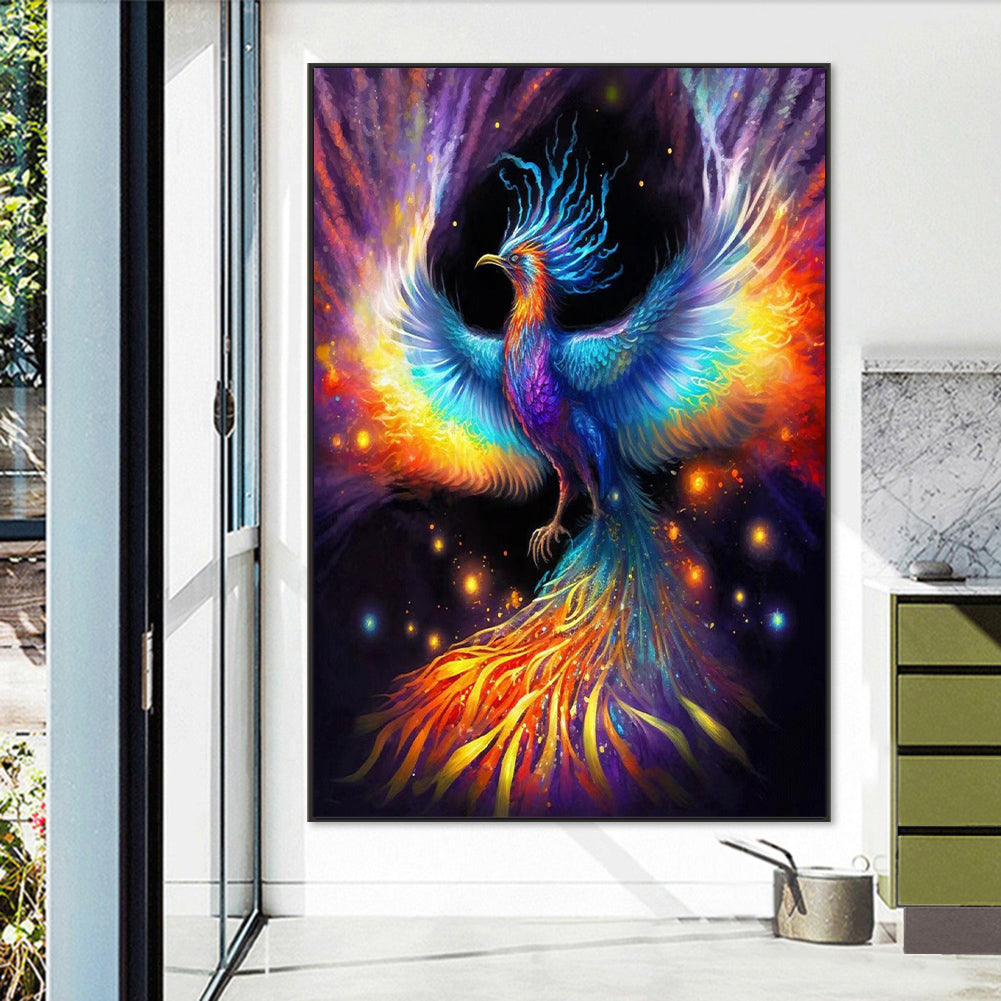 Phoenix - Full Round AB Drill Diamond Painting 50*70CM