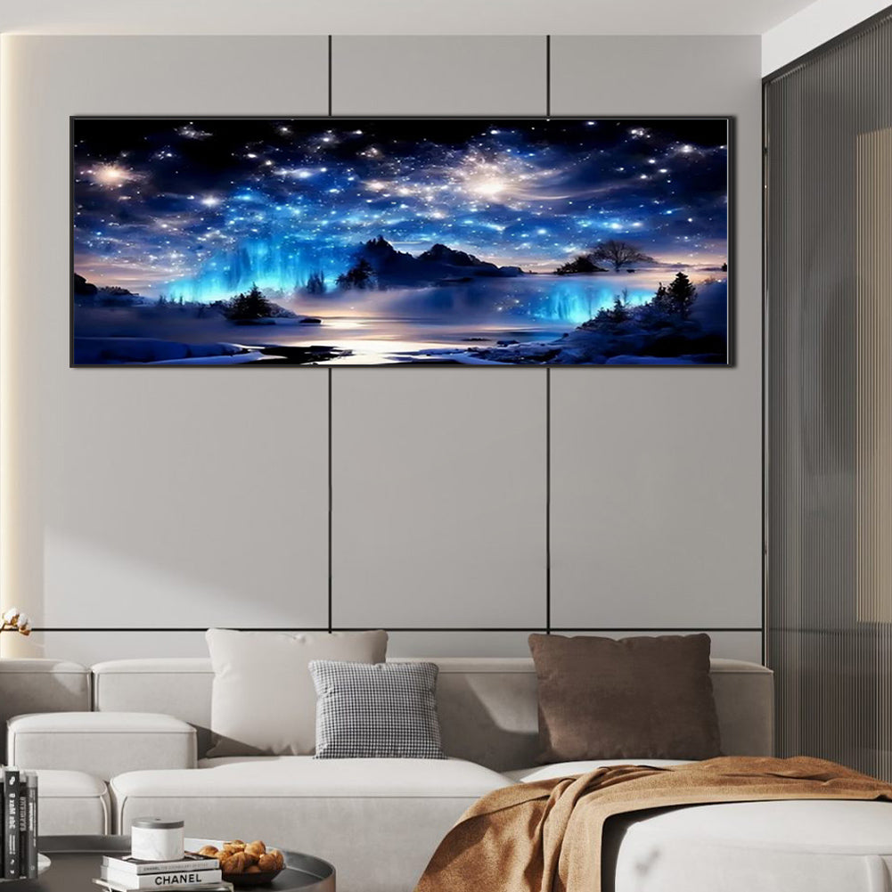 Milky Way - Full Round AB Drill Diamond Painting 90*30CM