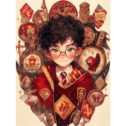 Harry Potter - 11CT Stamped Cross Stitch 40*55CM