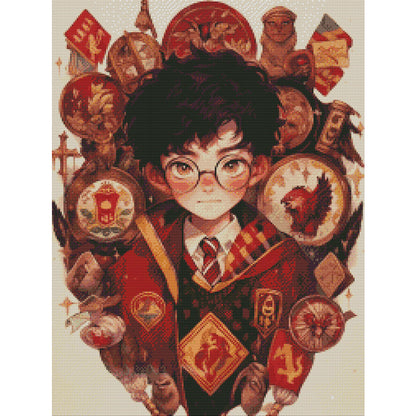 Harry Potter - 11CT Stamped Cross Stitch 40*55CM