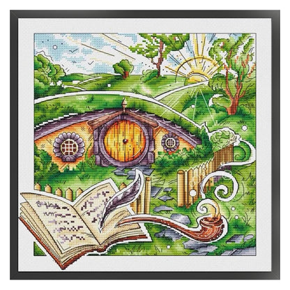 Lord Of The Rings - 11CT Stamped Cross Stitch 45*45CM