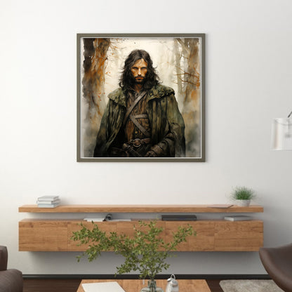 Aragon - 11CT Stamped Cross Stitch 45*45CM