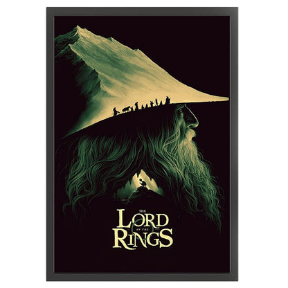 Lord Of The Rings Poster - 14CT Stamped Cross Stitch 40*60CM