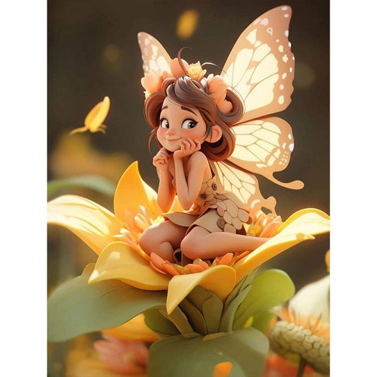 Elf Fairy - Full Round Drill Diamond Painting 30*40CM