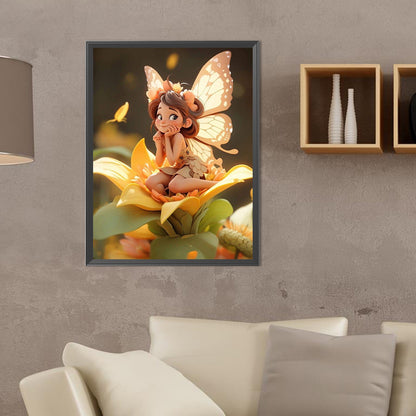 Elf Fairy - Full Round Drill Diamond Painting 30*40CM