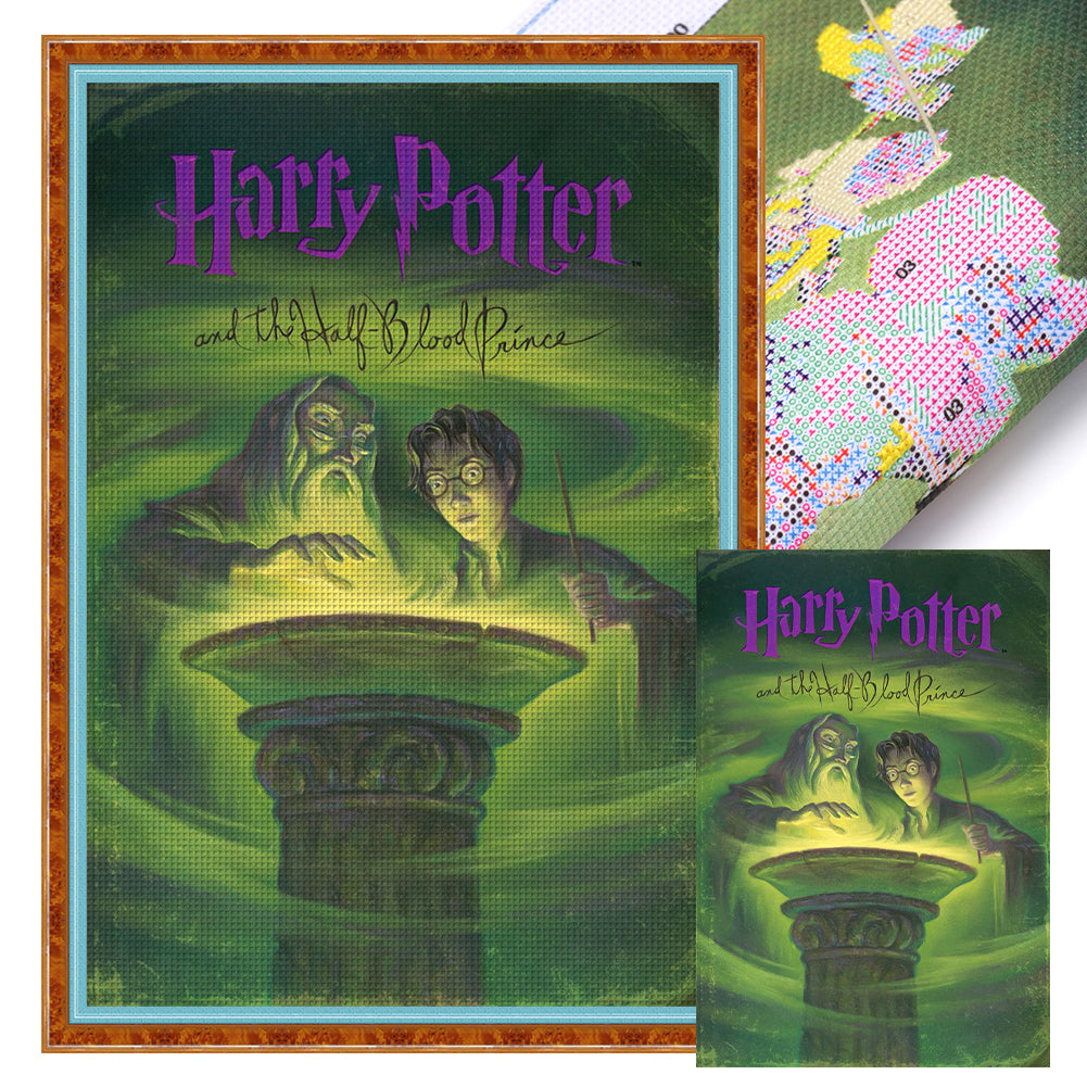 Retro Poster-Harry Potter - 11CT Stamped Cross Stitch 50*70CM