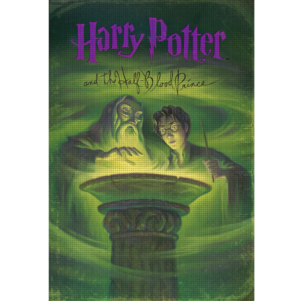 Retro Poster-Harry Potter - 11CT Stamped Cross Stitch 50*70CM