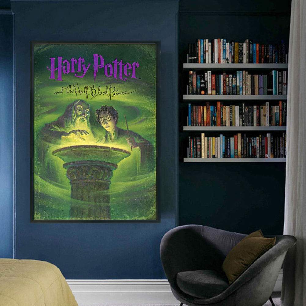 Retro Poster-Harry Potter - 11CT Stamped Cross Stitch 50*70CM