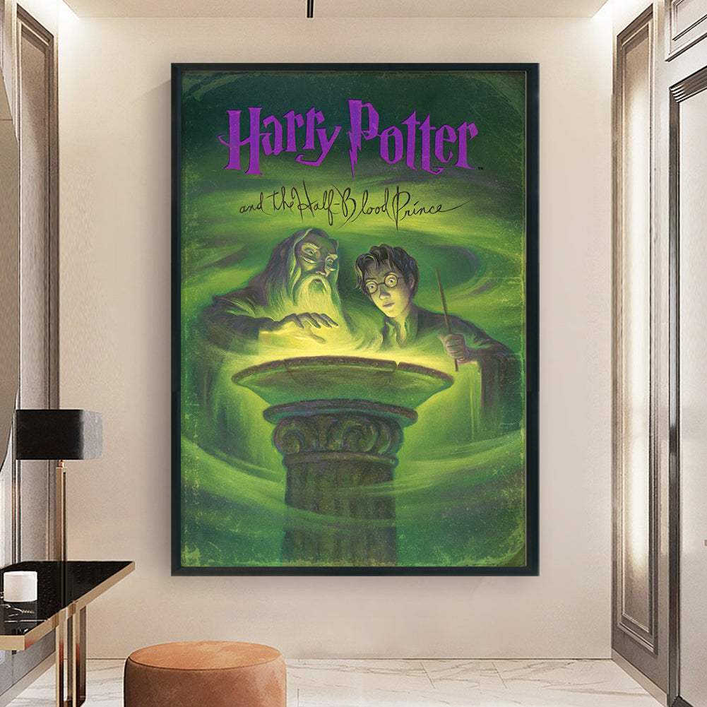 Retro Poster-Harry Potter - 11CT Stamped Cross Stitch 50*70CM