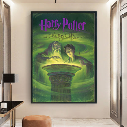 Retro Poster-Harry Potter - 11CT Stamped Cross Stitch 50*70CM