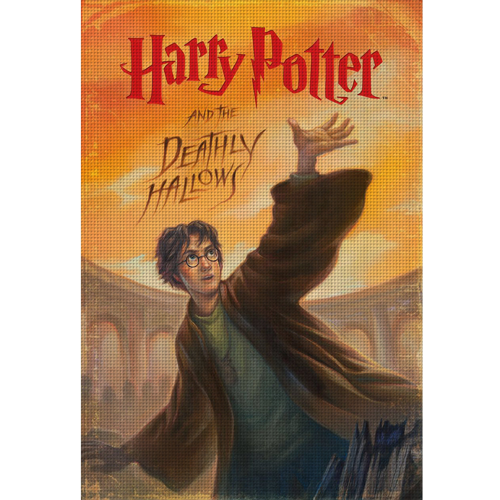 Retro Poster-Harry Potter - 11CT Stamped Cross Stitch 50*70CM