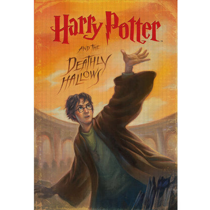 Retro Poster-Harry Potter - 11CT Stamped Cross Stitch 50*70CM