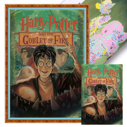 Retro Poster-Harry Potter - 11CT Stamped Cross Stitch 50*70CM