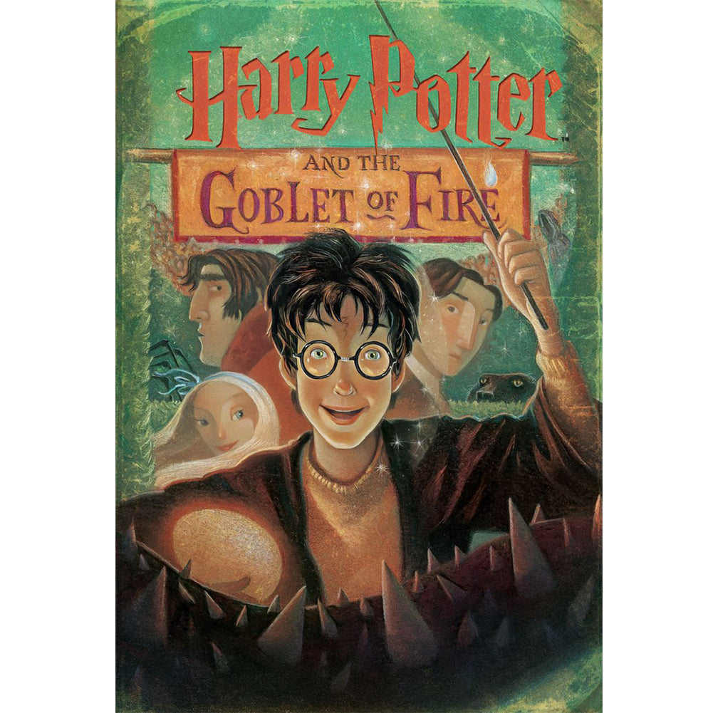 Retro Poster-Harry Potter - 11CT Stamped Cross Stitch 50*70CM